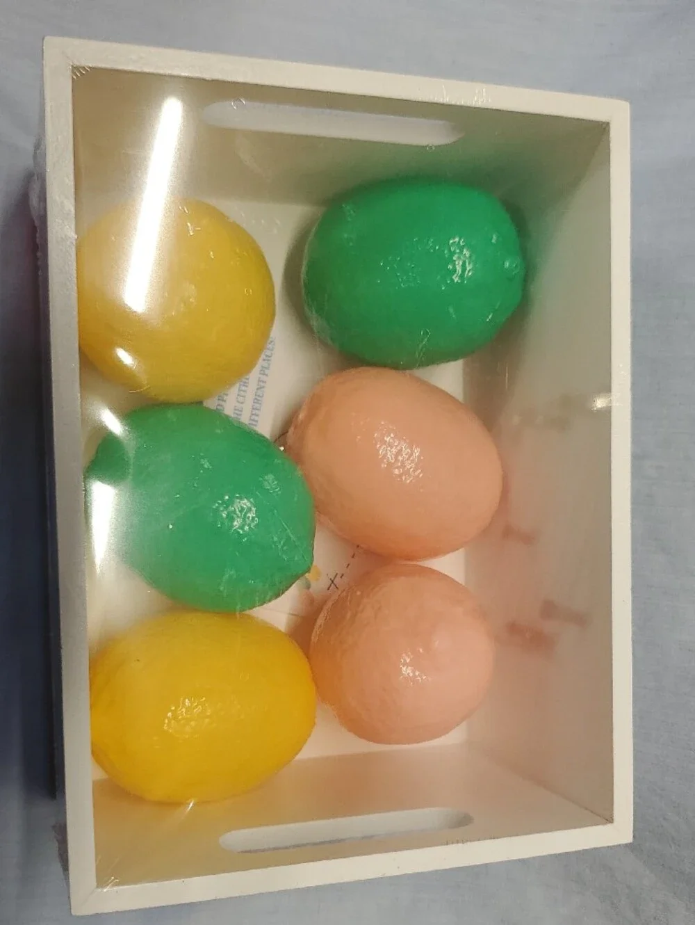 Kids Toy Set - Multi-Color Soft Fruit Balls